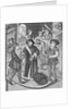 Copy of a 15th-Century Stained Glass Window in Tournai Cathedral Showing the Bishop of Tournai Receiving the Tithe of Beer by Anonymous