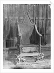 British Coronation Throne by Anonymous