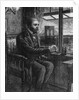 Washington Roebling Sitting with Brooklyn Bridge in Background by Anonymous