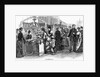 Woman Merchant Selling to Group of Women and Men by Anonymous