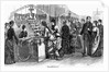 Woman Merchant Selling to Group of Women and Men by Anonymous