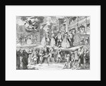 Engraving Entitled The Beggar's Opera by Anonymous