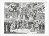 Engraving Entitled The Beggar's Opera by Anonymous