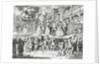 Engraving Entitled The Beggar's Opera by Anonymous