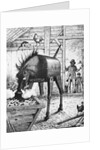 Illusional Depiction of Monopolizing Iron Horse Controlling Farmers by Anonymous