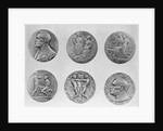Six Views of Nobel Medals by Anonymous