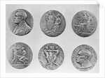 Six Views of Nobel Medals by Anonymous