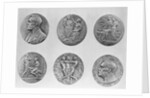 Six Views of Nobel Medals by Anonymous