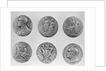 Six Views of Nobel Medals by Anonymous