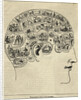 Phrenological Chart Showing Mental Functions by Anonymous