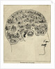 Phrenological Chart Showing Mental Functions by Anonymous