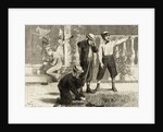 Boys Celebrating The Fourth Of July by Anonymous