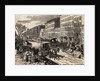 Carriage Passing Through Unsanitary Street Conditions by Anonymous