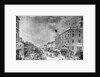Lithograph of Street Scene in Baltimore by Anonymous