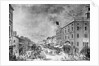 Lithograph of Street Scene in Baltimore by Anonymous