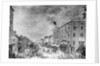 Lithograph of Street Scene in Baltimore by Anonymous