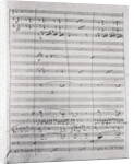 Musical Manuscript for Rigoletto by Anonymous