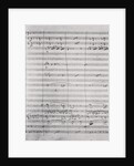 Musical Manuscript for Rigoletto by Anonymous