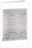 Musical Manuscript for Rigoletto by Anonymous