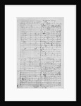 Musical Manuscript for Rigoletto by Anonymous