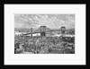 View of the Brooklyn Bridge by Anonymous