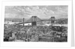 View of the Brooklyn Bridge by Anonymous