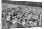 Illustration of Massive Crowd During July Fourth Ceremonies by Anonymous
