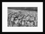 Illustration of Massive Crowd During July Fourth Ceremonies by Anonymous