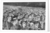 Illustration of Massive Crowd During July Fourth Ceremonies by Anonymous