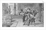 Scene of Ancient Roman Saturnalia by Anonymous