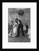 Stolen Kiss Under the Mistletoe by Frederick Barnard