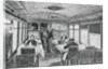 Illustration of a Dining Car on the Orient Express by Anonymous