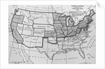 Map of United States by Anonymous