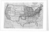 Map of United States by Anonymous