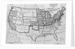 Map of United States by Anonymous
