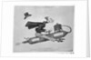Man on Flying Machine by Anonymous