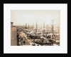 Ships Docking at Seaport by Anonymous