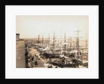 Ships Docking at Seaport by Anonymous