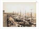 Ships Docking at Seaport by Anonymous