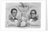 Election Poster with Abraham Lincoln and Hannibal Hamlin by Anonymous