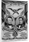 Franklin Pierce and William King on Election Poster by Anonymous