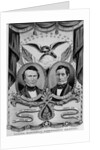 Franklin Pierce and William King on Election Poster by Anonymous