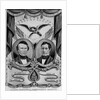 Franklin Pierce and William King on Election Poster by Anonymous