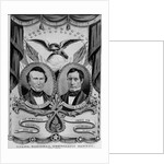 Franklin Pierce and William King on Election Poster by Anonymous