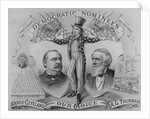 Grover Cleveland and A. G. Thurman on Election Poster by Anonymous