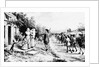 Minuteman Leaving Family to Join War by Anonymous