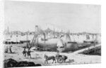 Dock Scene of Boston by Anonymous