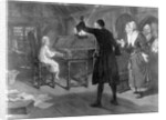 Young George Handel Playing the Cembalo by Anonymous