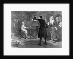 Young George Handel Playing the Cembalo by Anonymous