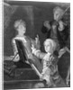 Mozart and Accompanists Rehearsing at Piano by Anonymous